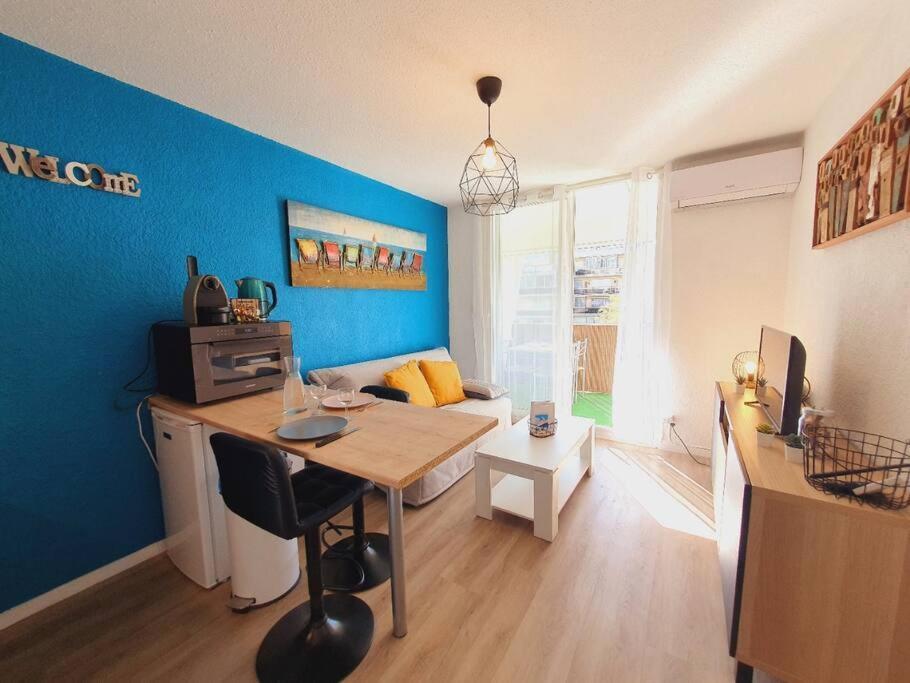 Suite Maya Parking Clim Wifi Centre-Ville Et Port - Rossiconciergerie - Linge Inclus La Grande Motte Luaran gambar