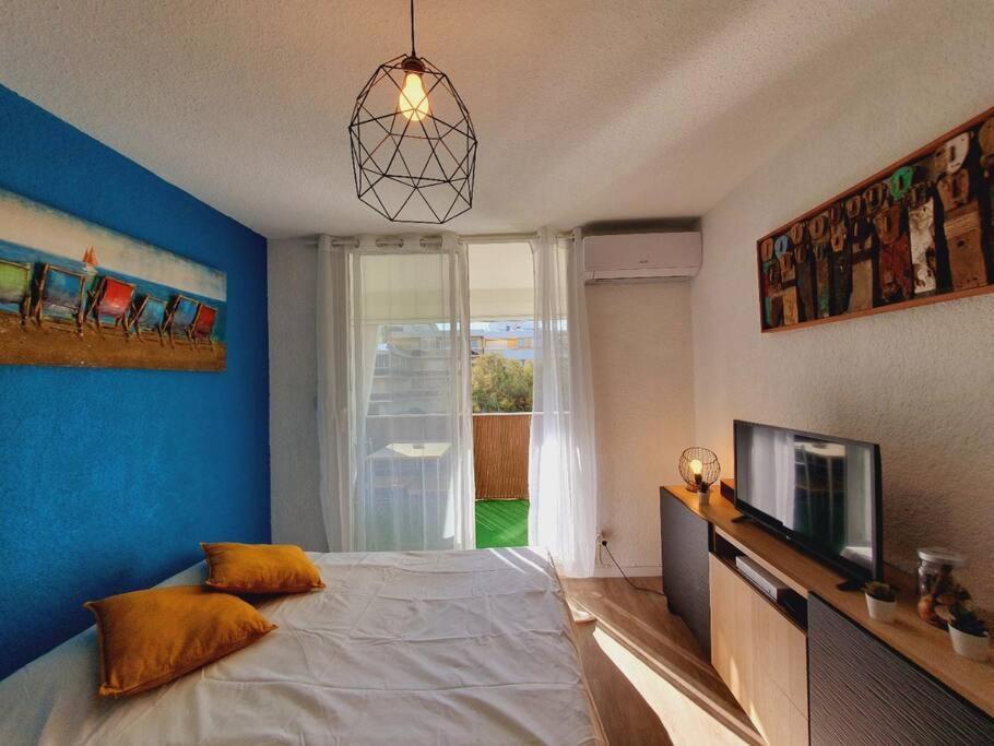 Suite Maya Parking Clim Wifi Centre-Ville Et Port - Rossiconciergerie - Linge Inclus La Grande Motte Luaran gambar